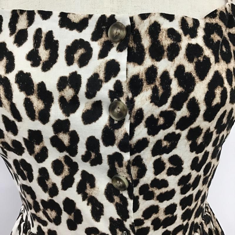ヘンネスアンドモーリッツ H&M ワンピース ロングスカート ヒョウ柄 レオパード XS ヒョウ柄・レオパード柄 マルチカラー / マルチカラー /  レディース USED 古着 中古 10103964