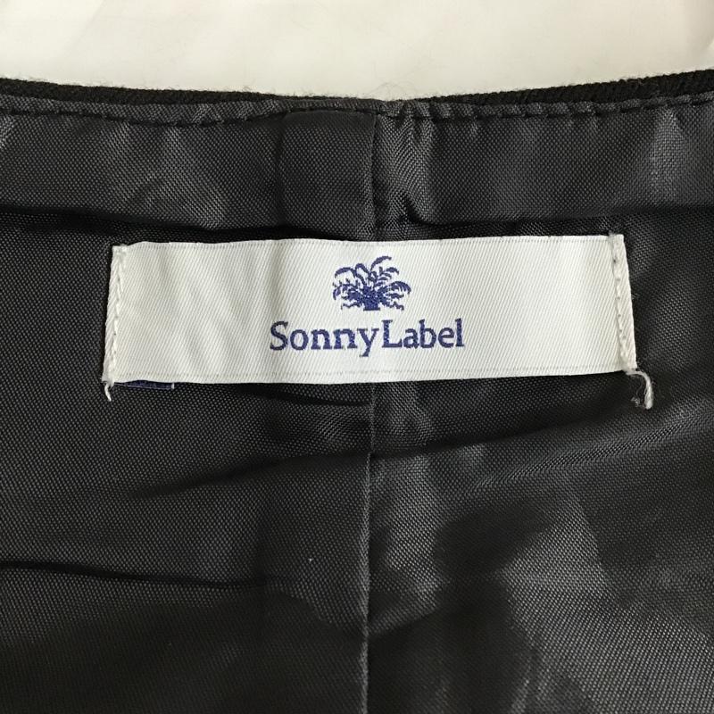 サニーレーベル Sonny Label サロペット・オーバーオール サロペット、オーバーオール LA86-24K021 起毛ワイドサロペット 38 無地 黒 / ブラック /  レディース USED 古着 中古 10103968