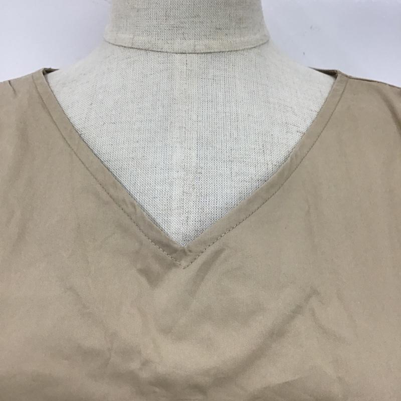 アーバンリサーチ URBAN RESEARCH ワンピース ロングスカート NL16-26D010 長袖ワンピース パフスリーブロングワンピース フレアスカート FREE 無地 ベージュ / ベージュ /  レディース USED 古着 中古 10103974