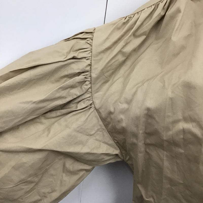 アーバンリサーチ URBAN RESEARCH ワンピース ロングスカート NL16-26D010 長袖ワンピース パフスリーブロングワンピース フレアスカート FREE 無地 ベージュ / ベージュ /  レディース USED 古着 中古 10103974