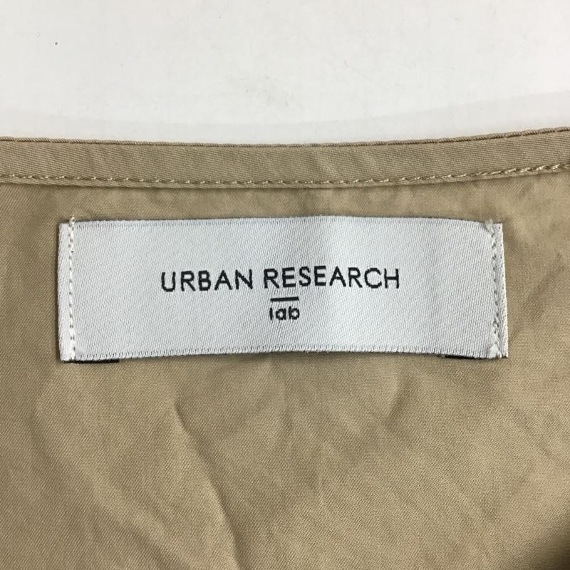 アーバンリサーチ URBAN RESEARCH ワンピース ロングスカート NL16-26D010 長袖ワンピース パフスリーブロングワンピース フレアスカート FREE 無地 ベージュ / ベージュ /  レディース USED 古着 中古 10103974