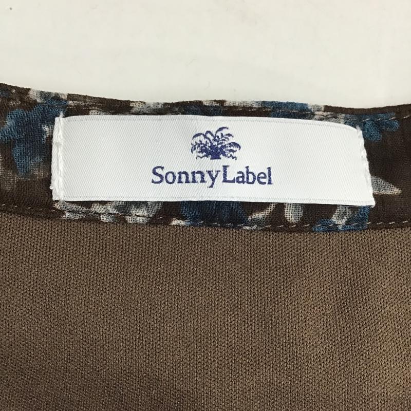 サニーレーベルアーバンリサーチ Sonny Label URBAN RESEARCH ワンピース ロングスカート LA86-26T001 楊柳ヴィンテージフラワーワンピース ロングワンピース FREE 花柄 X 総柄 茶 / ブラウン /  レディース USED 古着 中古 10103976