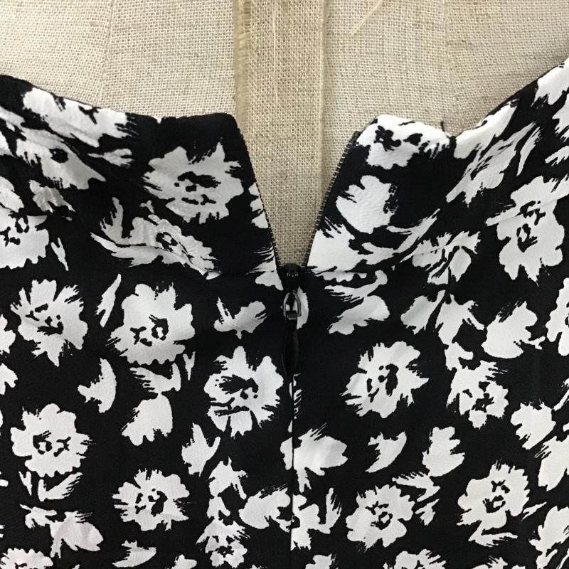 ザラ ZARA スカート ロングスカート XS 総柄 黒 / ブラック /  レディース USED 古着 中古 10103989