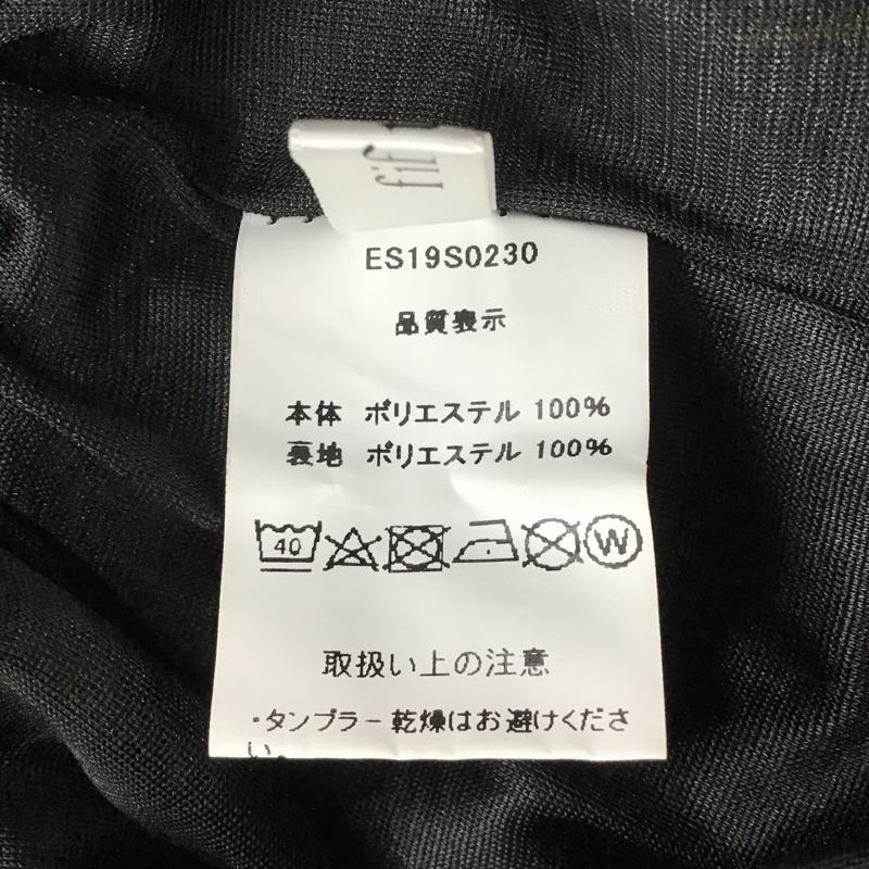 フィフス fifth スカート ロングスカート ES19S0230 フレアスカート 総柄 黒 / ブラック / X 橙 / オレンジ /  レディース USED 古着 中古 10104019