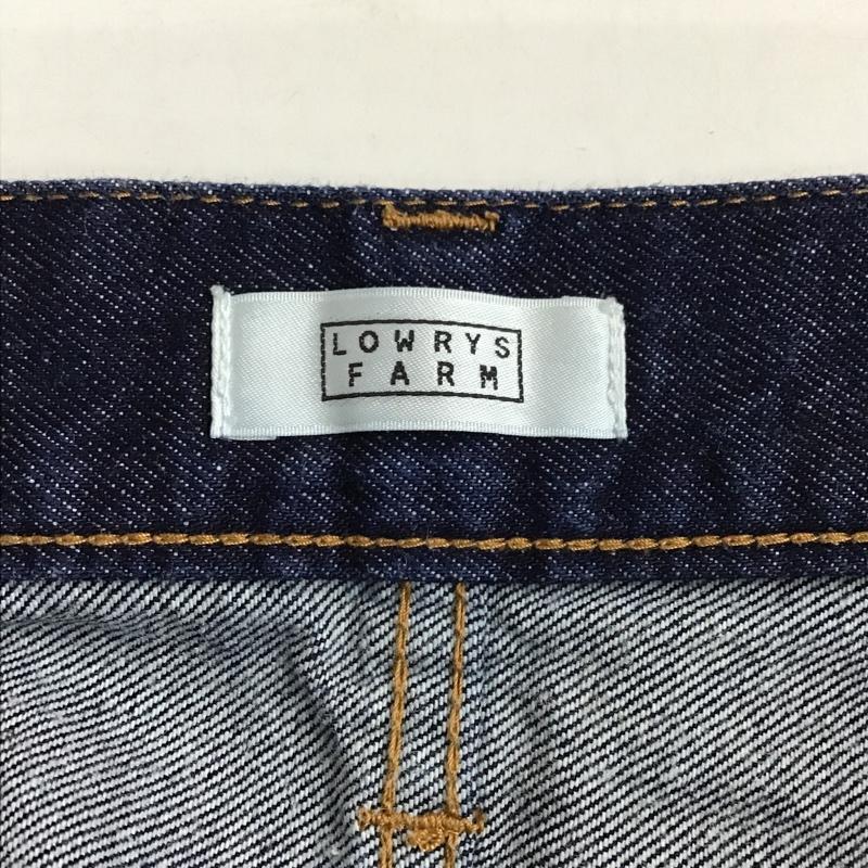 ローリーズファーム LOWRYS FARM パンツ デニム、ジーンズ LF520048AD ジーパン M 無地 インディゴ / インディゴ /  レディース USED 古着 中古 10104039
