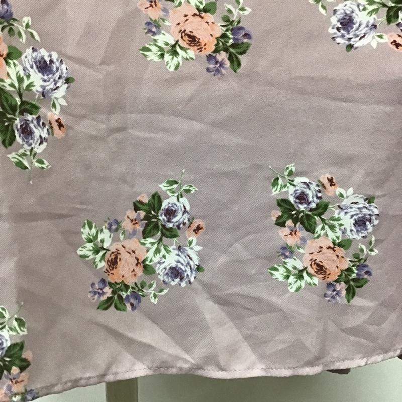 シュープリーム ララ Supreme.La.La スカート ロングスカート M 総柄 X 花柄 桃 / ピンク /  レディース USED 古着 中古 10104046