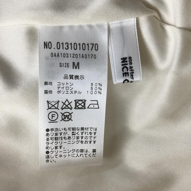 ナイスクラップ NICE CLAUP スカート ロングスカート チュール レース M  アイボリー / アイボリー /  レディース USED 古着 中古 10104049