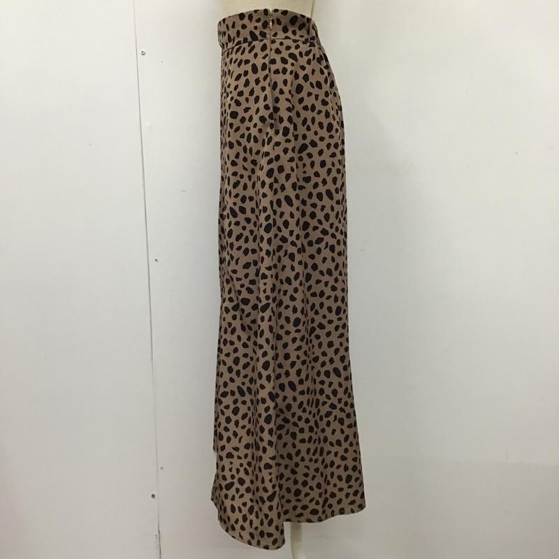 ナイスクラップ NICE CLAUP スカート ロングスカート FREE ヒョウ柄・レオパード柄 マルチカラー / マルチカラー /  レディース USED 古着 中古 10104057