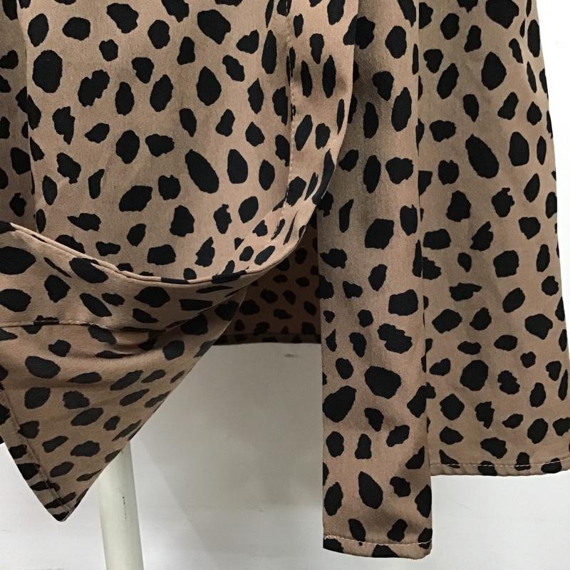 ナイスクラップ NICE CLAUP スカート ロングスカート FREE ヒョウ柄・レオパード柄 マルチカラー / マルチカラー /  レディース USED 古着 中古 10104057