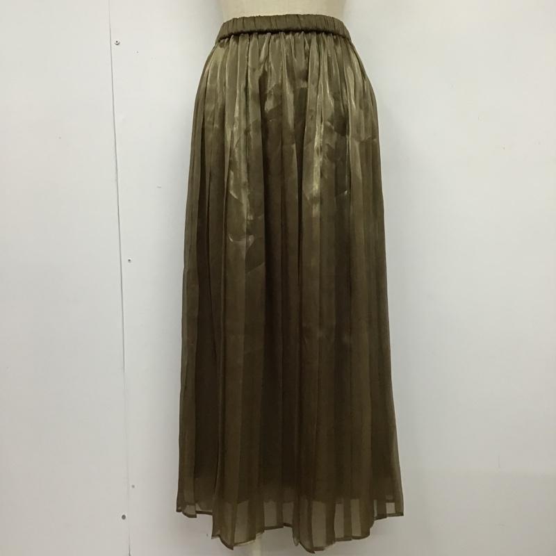 テチチ Te chichi スカート ロングスカート FREE 無地 マルチカラー / マルチカラー /  レディース USED 古着 中古 10104064