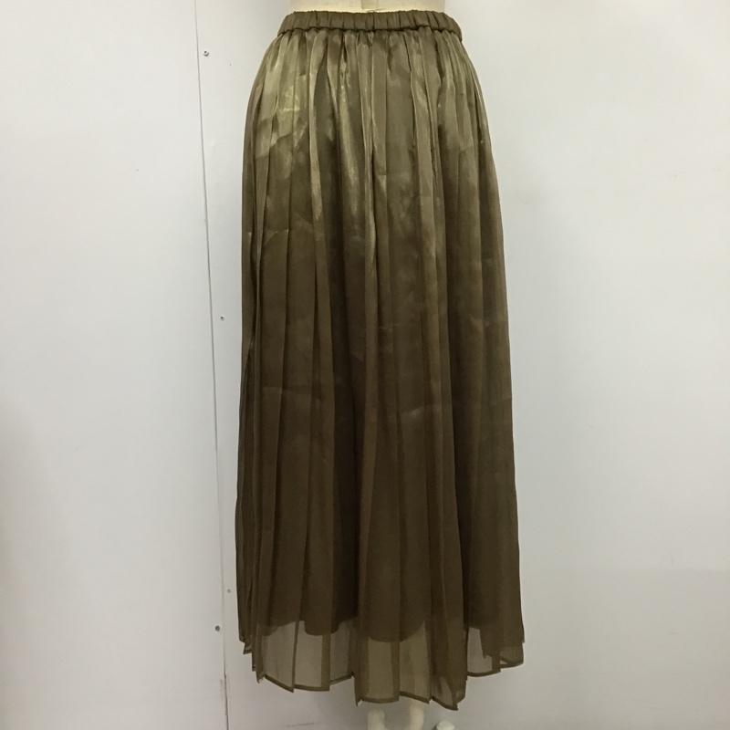 テチチ Te chichi スカート ロングスカート FREE 無地 マルチカラー / マルチカラー /  レディース USED 古着 中古 10104064