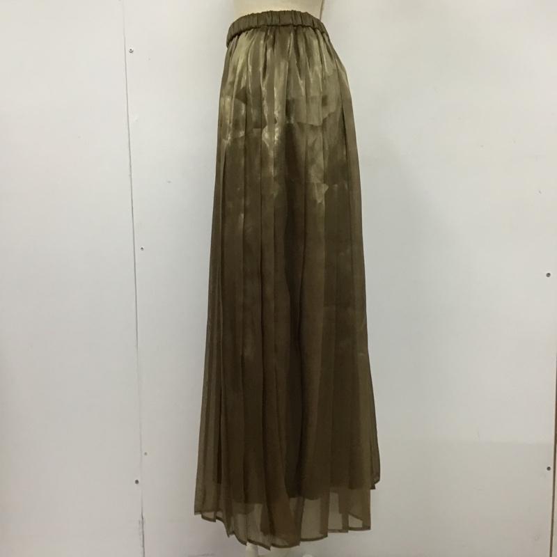 テチチ Te chichi スカート ロングスカート FREE 無地 マルチカラー / マルチカラー /  レディース USED 古着 中古 10104064