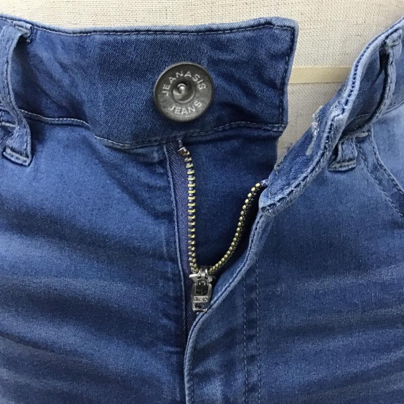 ジーナシス JEANASIS パンツ デニム、ジーンズ JS050649AA フレアパンツ S 無地 水色 / ライトブルー /  レディース USED 古着 中古 10104080