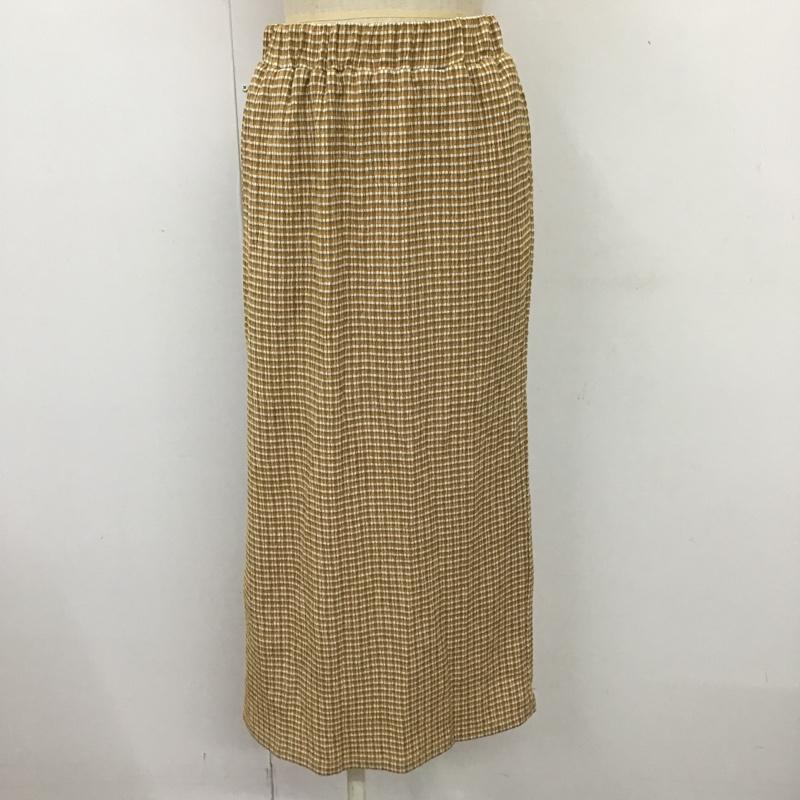 ローリーズファーム LOWRYS FARM スカート ロングスカート FREE チェック マルチカラー / マルチカラー /  レディース USED 古着 中古 10104099