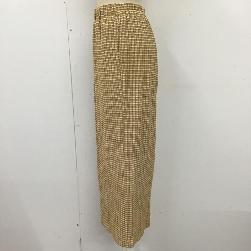 ローリーズファーム LOWRYS FARM スカート ロングスカート FREE チェック マルチカラー / マルチカラー /  レディース USED 古着 中古 10104099