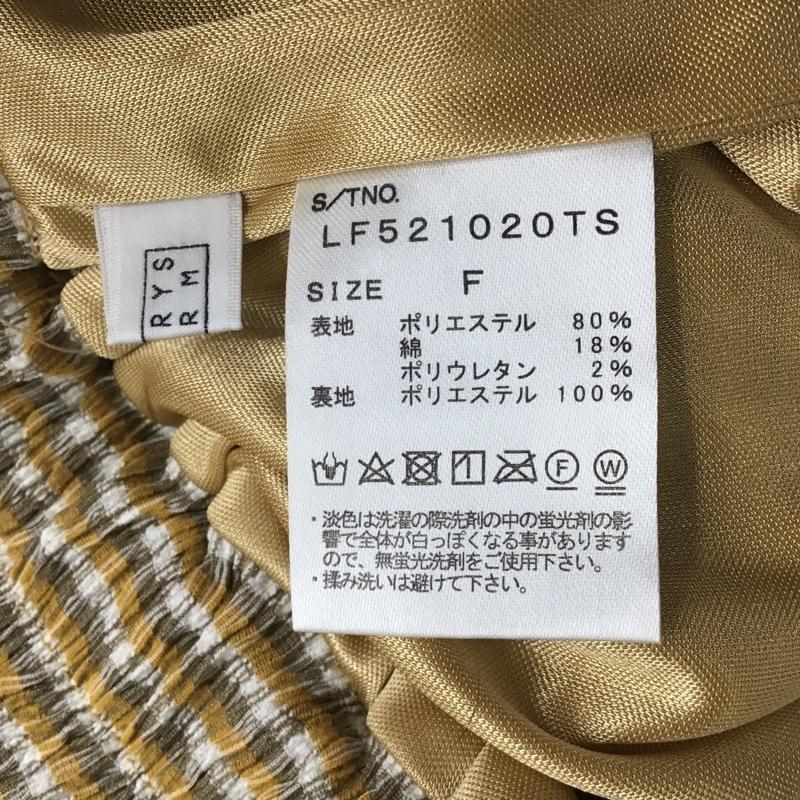 ローリーズファーム LOWRYS FARM スカート ロングスカート FREE チェック マルチカラー / マルチカラー /  レディース USED 古着 中古 10104099