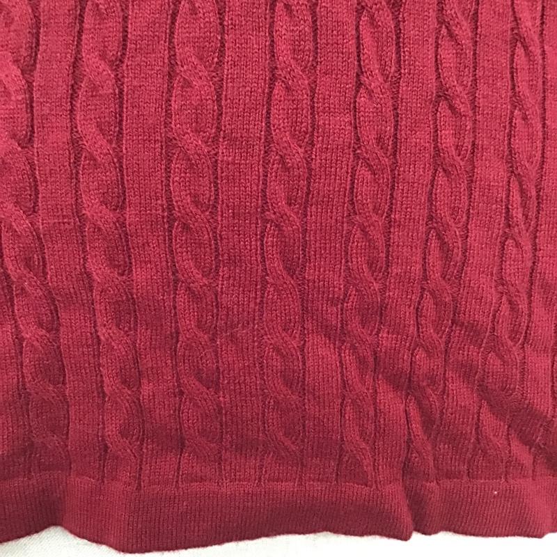 ブルックス ブラザーズ BROOKS BROTHERS ニット、セーター 長袖 S 無地 赤 / レッド /  レディース USED 古着 中古 10104111