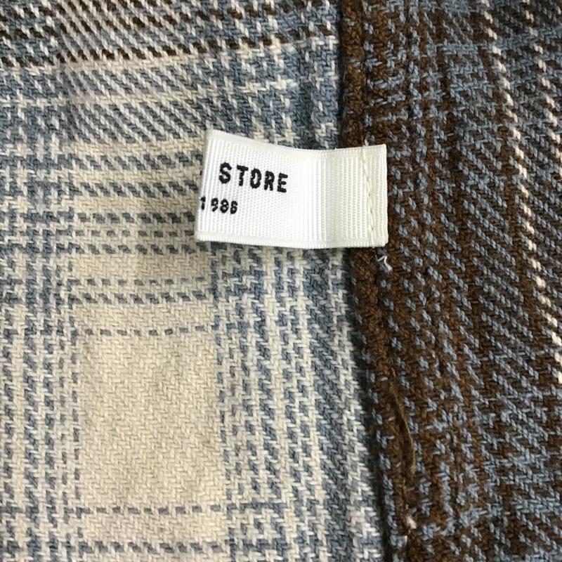 フリークスストア FREAK'S STORE シャツ、ブラウス 長袖 長袖シャツ ノーカラーシャツ ネルシャツ チェックシャツ チェック マルチカラー / マルチカラー /  レディース USED 古着 中古 10104124