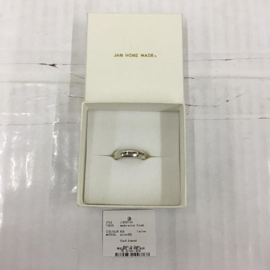 ジャムホームメイド JAM HOME MADE アクセサリー 指輪 J-RI077-SV 甲丸 シルバー925 19号 箱有 ロゴ、文字 銀 / シルバー /  メンズ USED 古着 中古 10104127