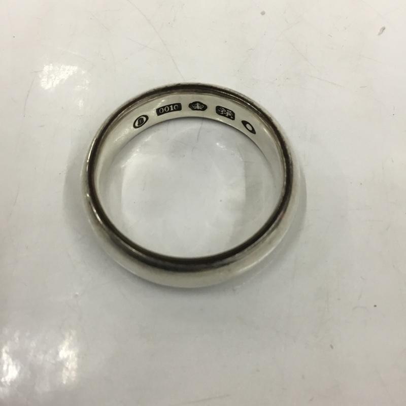 ジャムホームメイド JAM HOME MADE アクセサリー 指輪 J-RI077-SV 甲丸 シルバー925 19号 箱有 ロゴ、文字 銀 / シルバー /  メンズ USED 古着 中古 10104127