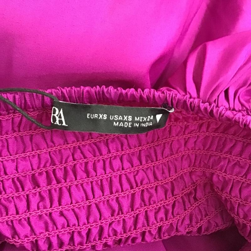 ザラ ZARA ワンピース ロングスカート ロングワンピース ノースリーブワンピース フレアスカート キャミワンピース XS 無地 紫 / パープル /  レディース USED 古着 中古 10104150