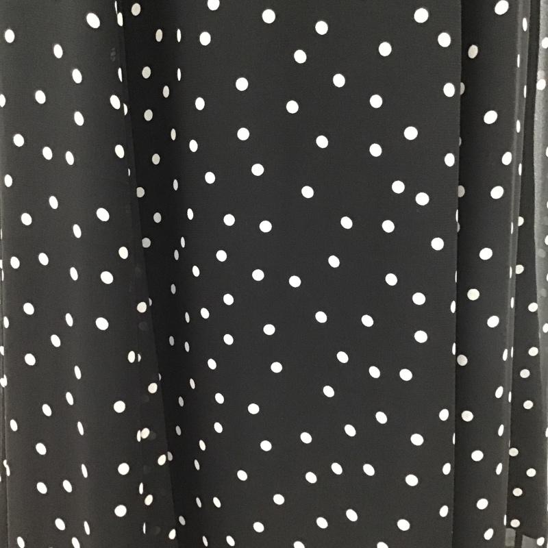 ザラ ZARA ワンピース ロングスカート ロングワンピース ノースリーブワンピース フレアスカート キャミワンピース XS ドット 白 / ホワイト / X 黒 / ブラック /  レディース USED 古着 中古 10104151