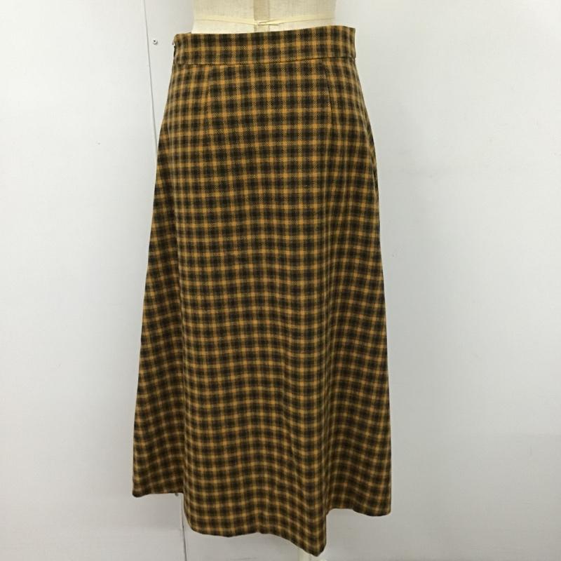 ビューティアンドユースユナイテッドアローズ BEAUTY&YOUTH UNITED ARROWS スカート ロングスカート 1624-139-3267 ガンクラブチェックスカート ロングスカート フレアスカート M チェック マルチカラー / マルチカラー /  レディース USED 古着 中古 10104159