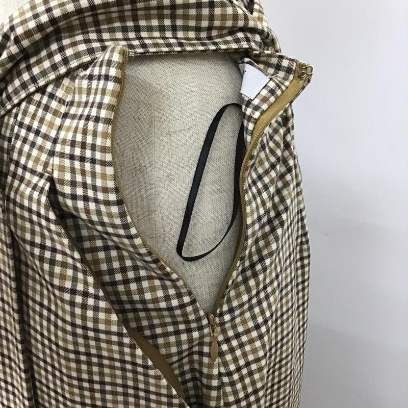 オペークドットクリップ OPAQUE.CLIP スカート ロングスカート M チェック マルチカラー / マルチカラー /  レディース USED 古着 中古 10104165