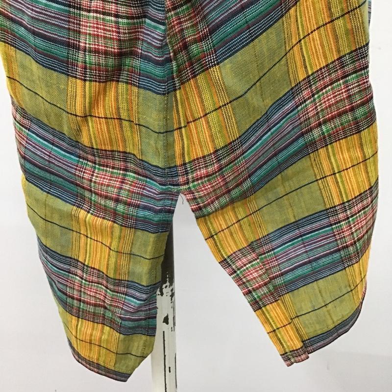 クリスチャンディオール Christian Dior シャツ、ブラウス 半袖 チェックシャツ M チェック マルチカラー / マルチカラー /  レディース USED 古着 中古 10104167