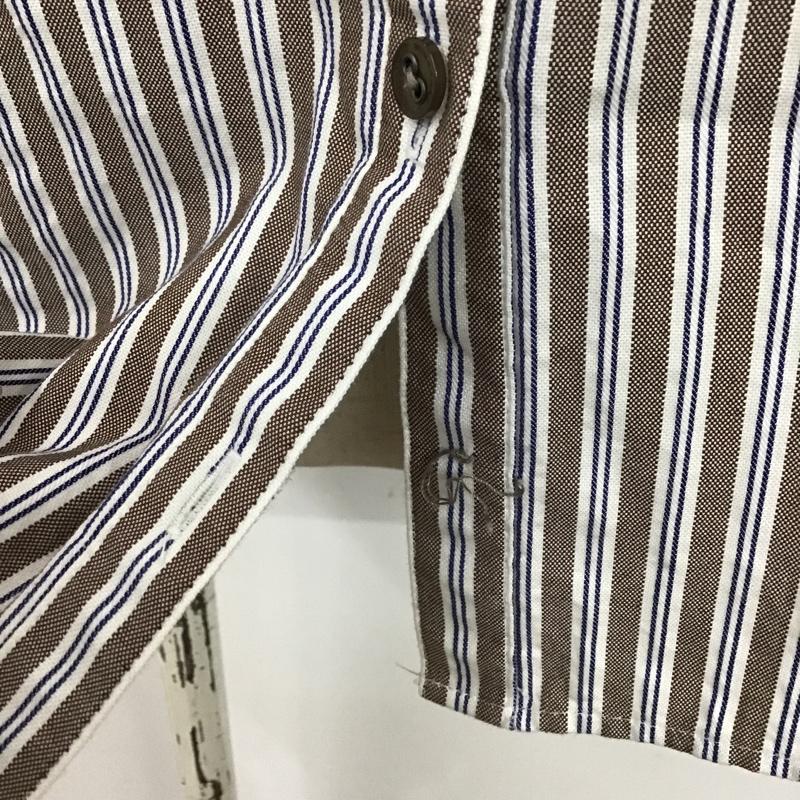 バーバリーブルーレーベル BURBERRY BLUE LABEL シャツ、ブラウス 半袖 38 ストライプ マルチカラー / マルチカラー /  レディース USED 古着 中古 10104171