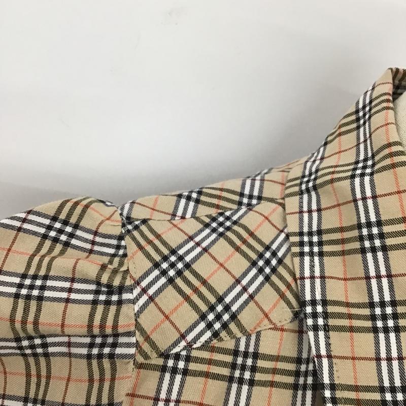 バーバリーブルーレーベル BURBERRY BLUE LABEL シャツ、ブラウス 半袖 チェックシャツ 38 チェック マルチカラー / マルチカラー /  レディース USED 古着 中古 10104172
