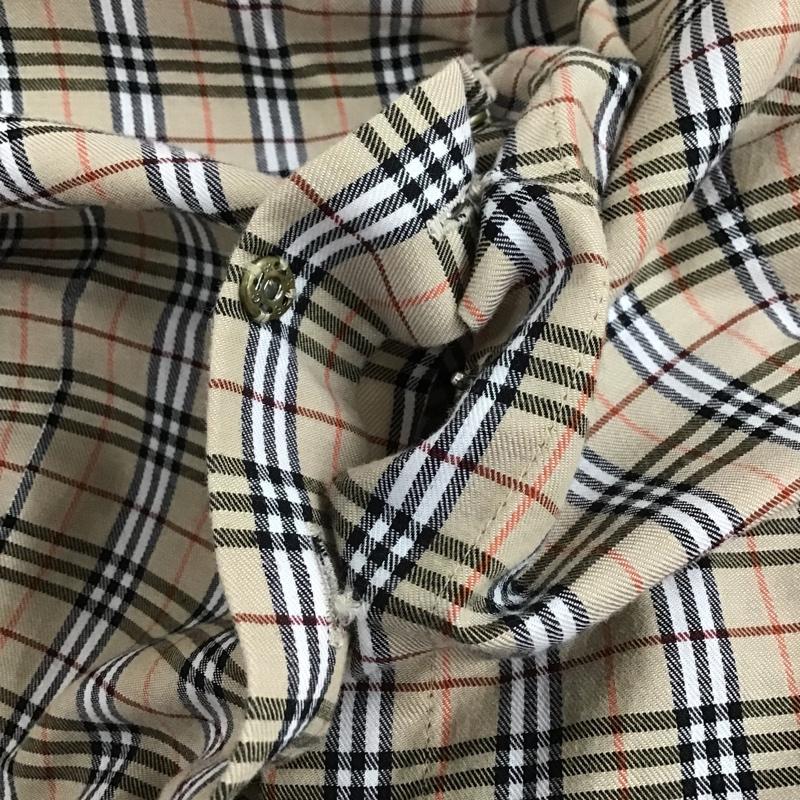 バーバリーブルーレーベル BURBERRY BLUE LABEL シャツ、ブラウス 半袖 チェックシャツ 38 チェック マルチカラー / マルチカラー /  レディース USED 古着 中古 10104172