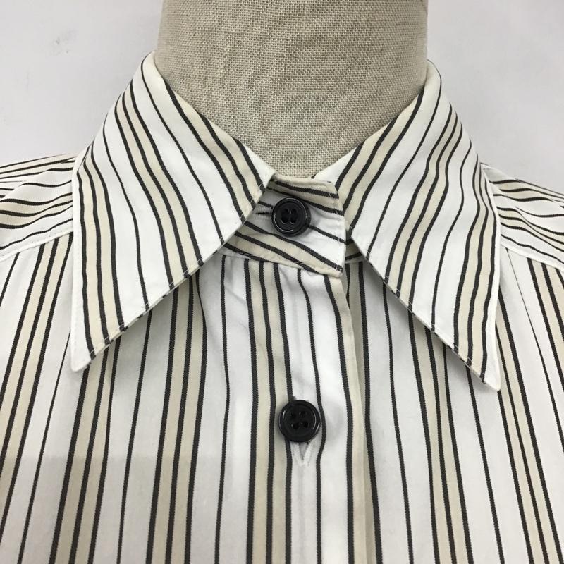バーバリーブルーレーベル BURBERRY BLUE LABEL シャツ、ブラウス 半袖 38 ストライプ マルチカラー / マルチカラー /  レディース USED 古着 中古 10104173