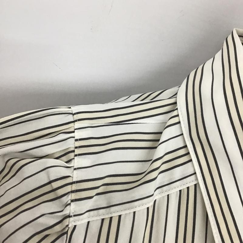 バーバリーブルーレーベル BURBERRY BLUE LABEL シャツ、ブラウス 半袖 38 ストライプ マルチカラー / マルチカラー /  レディース USED 古着 中古 10104173