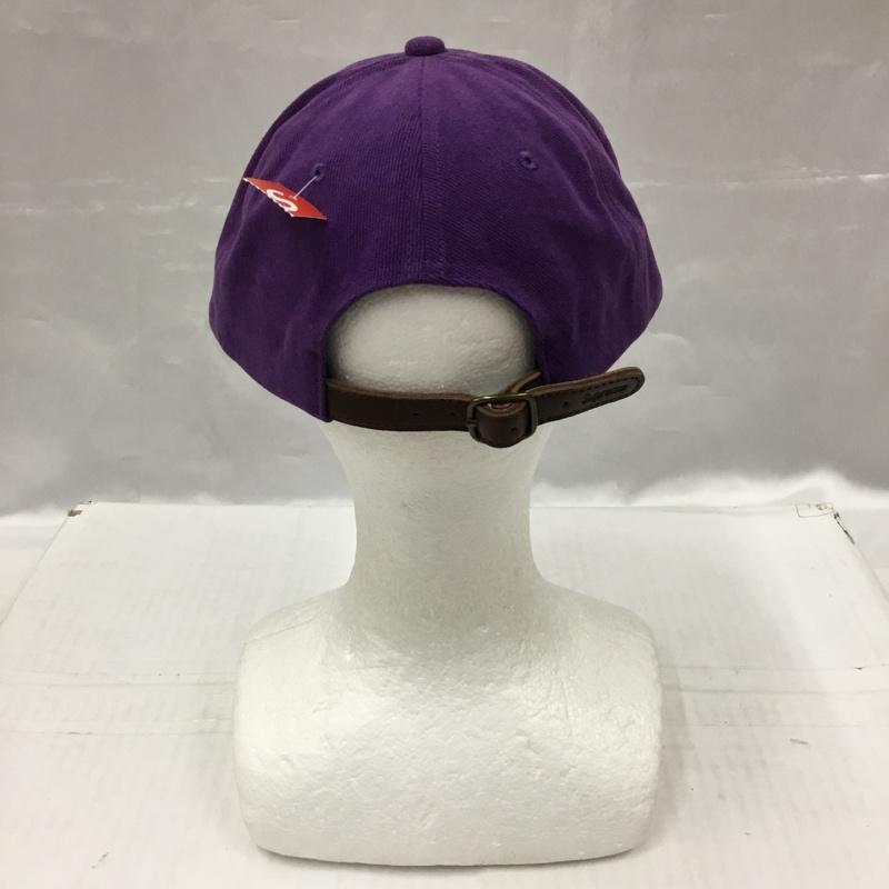 シュプリーム Supreme 帽子 キャップ コーデュロイ 6パネル ロゴ、文字 紫 / パープル /  メンズ USED 古着 中古 10104178