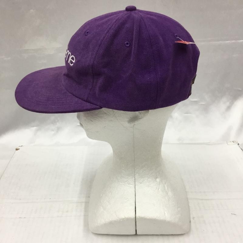 シュプリーム Supreme 帽子 キャップ コーデュロイ 6パネル ロゴ、文字 紫 / パープル /  メンズ USED 古着 中古 10104178