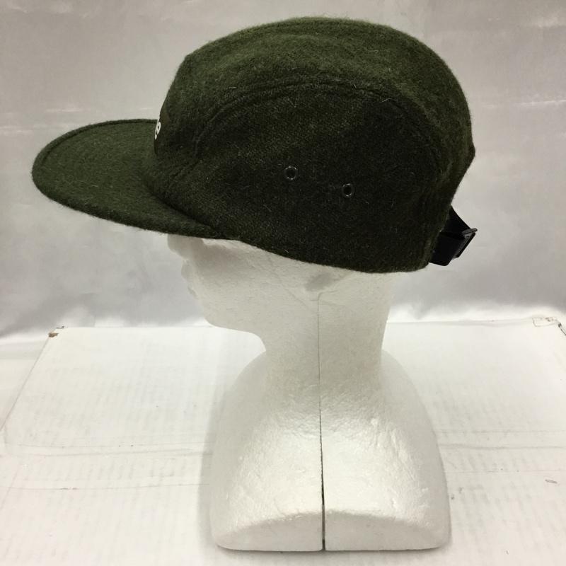 シュプリーム Supreme 帽子 キャップ HARRIS TWEED ハリスツイード キャンプキャップ ロゴ、文字 カーキ / カーキ /  メンズ USED 古着 中古 10104181