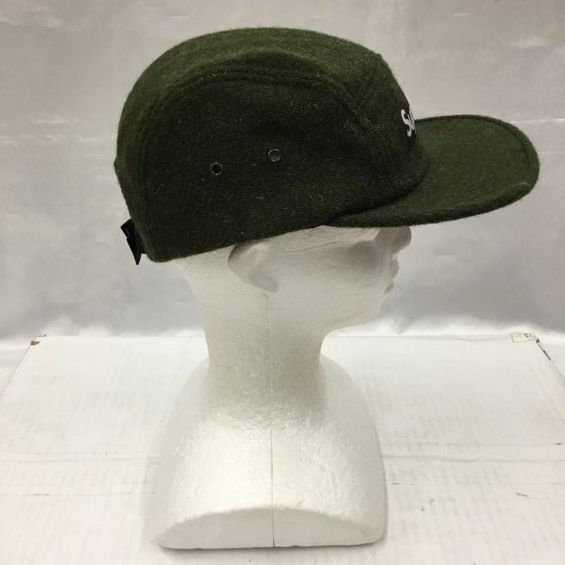 シュプリーム Supreme 帽子 キャップ HARRIS TWEED ハリスツイード キャンプキャップ ロゴ、文字 カーキ / カーキ /  メンズ USED 古着 中古 10104181