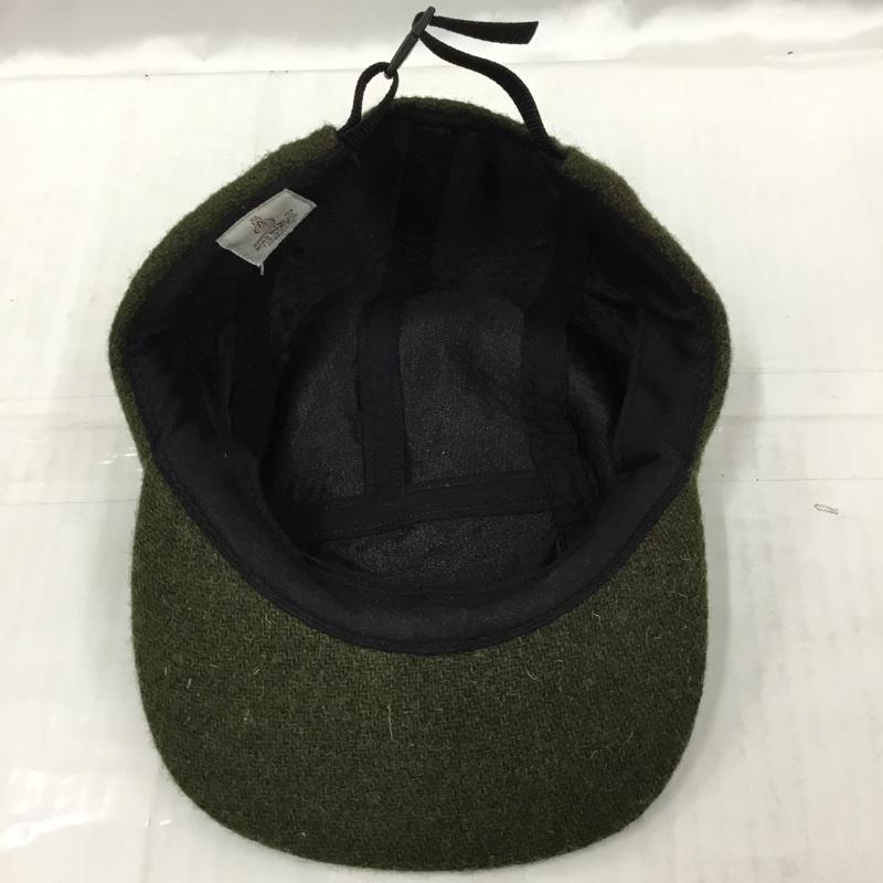 シュプリーム Supreme 帽子 キャップ HARRIS TWEED ハリスツイード キャンプキャップ ロゴ、文字 カーキ / カーキ /  メンズ USED 古着 中古 10104181