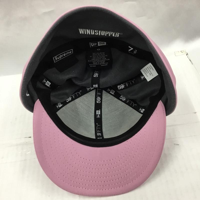 シュプリーム Supreme 帽子 キャップ 20FW WINDSTOPPER NEW ERA 耳当て ロゴ、文字 桃 / ピンク /  メンズ USED 古着 中古 10104190