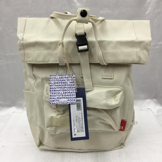 ルートート ROOTOTE リュックサック、デイパック リュックサック、デイバッグ +B 横浜DeNAベイスターズ 2way ロゴ、文字 アイボリー / アイボリー /  レディース USED 古着 中古 10104213