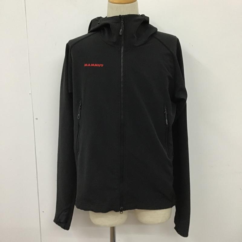 マムート Mammut ジャケット、上着 ジャンパー、ブルゾン M 無地 X ロゴ、文字 黒 / ブラック /  メンズ USED 古着 中古 10104220