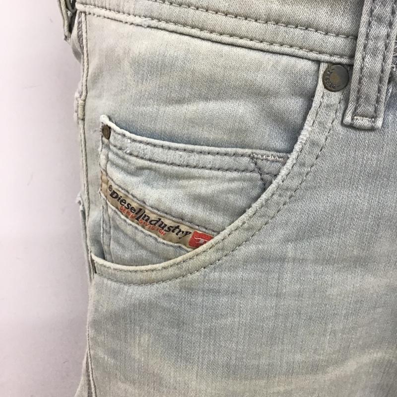 ディーゼル DIESEL パンツ デニム、ジーンズ 26インチ 無地 水色 / ライトブルー /  メンズ USED 古着 中古 10104222