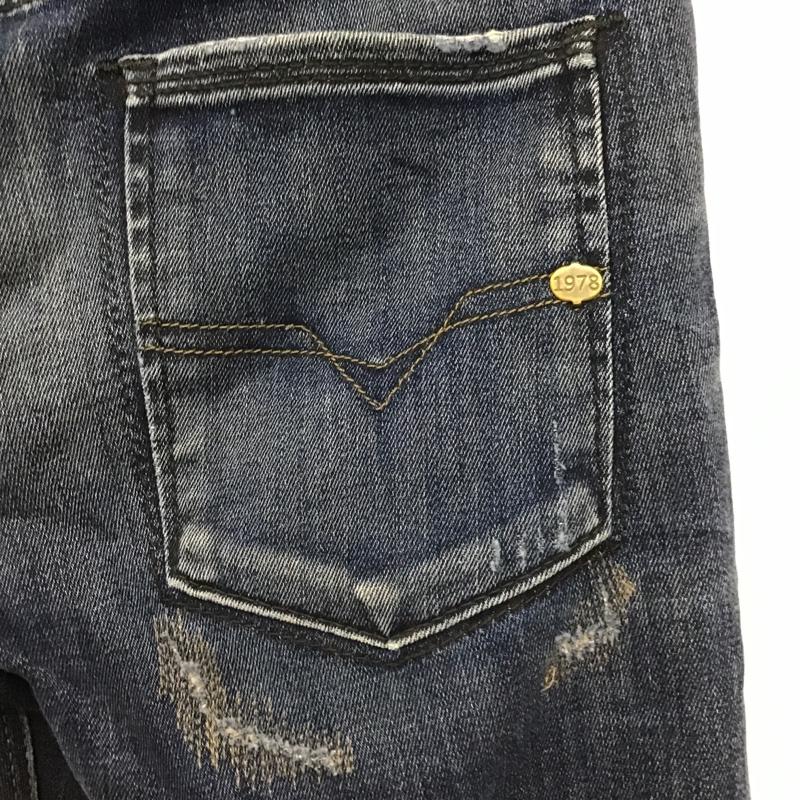 ディーゼル DIESEL パンツ デニム、ジーンズ 27インチ 無地 インディゴ / インディゴ /  メンズ USED 古着 中古 10104225