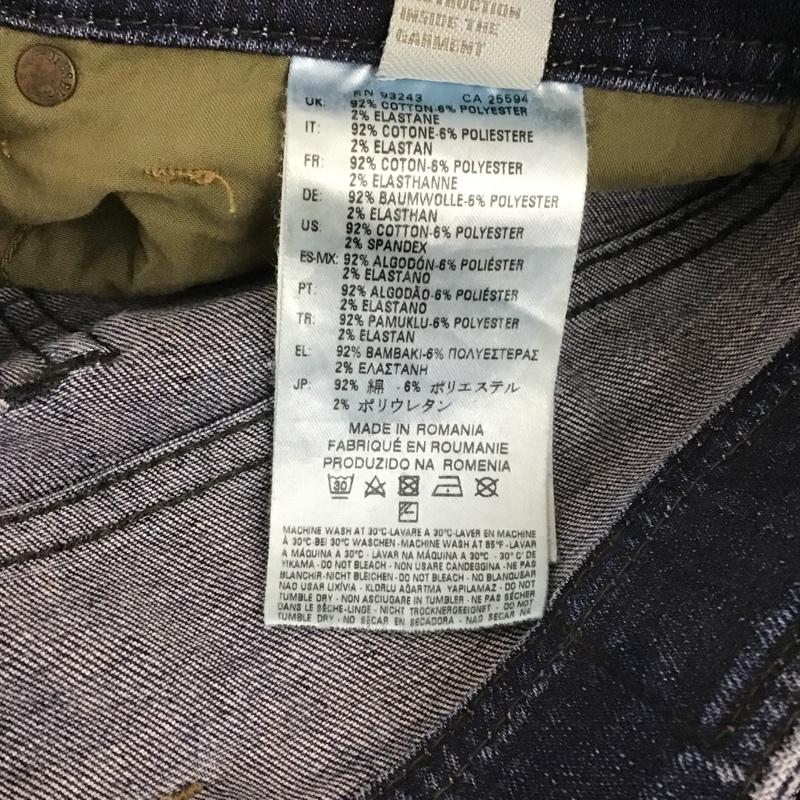 ディーゼル DIESEL パンツ デニム、ジーンズ 27インチ 無地 インディゴ / インディゴ /  メンズ USED 古着 中古 10104225