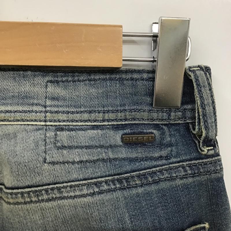 ディーゼル DIESEL パンツ デニム、ジーンズ 27インチ 無地 インディゴ / インディゴ /  メンズ USED 古着 中古 10104226