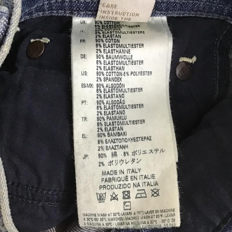 ディーゼル DIESEL パンツ デニム、ジーンズ 27インチ 無地 インディゴ / インディゴ /  メンズ USED 古着 中古 10104226