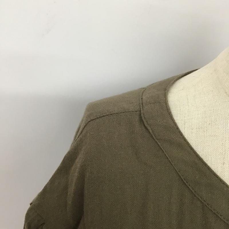 サマンサモスモス Samansa Mos2 ワンピース ひざ丈スカート FREE 無地 茶 / ブラウン /  レディース USED 古着 中古 10104231