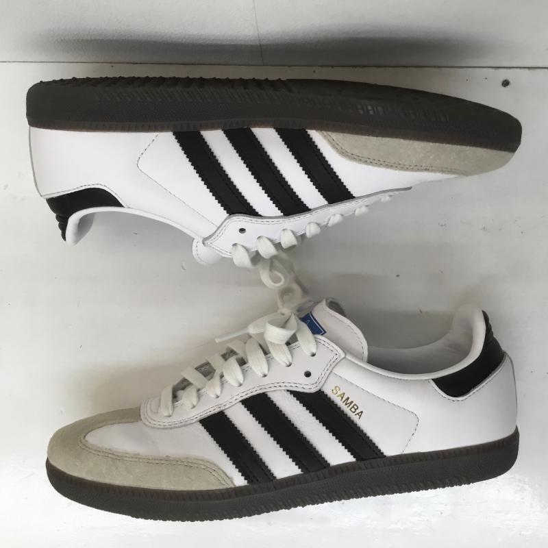 アディダス adidas スニーカー スニーカー SAMBA ADV サンバ GZ8477 26.5cm ロゴ、文字 白 / ホワイト /  メンズ USED 古着 中古 10104235