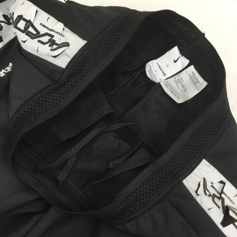 ナイキ NIKE ボトムス ボトムス ACRONYM アクロニウム Therma-FIT ニット パンツ CZ4676-010 L ロゴ、文字 黒 / ブラック /  メンズ USED 古着 中古 10104243